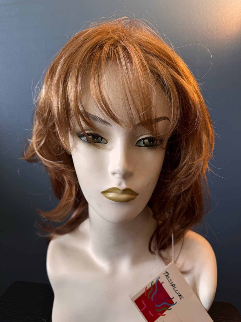 Allure Copper Red Layered Women's Wig